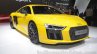 2016 Audi R8 front three quarter right at the Auto Expo 2016