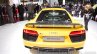 2016 Audi R8 rear end at the Auto Expo 2016