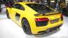 2016 Audi R8 rear three quarter at the Auto Expo 2016