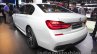 2016 BMW 7 Series rear quarter at Auto Expo 2016