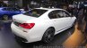 2016 BMW 7 Series rear three quarter at Auto Expo 2016