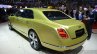 2016 Bentley Mulsanne Speed (facelift) rear three quarter at the 2016 Geneva Motor Show Live