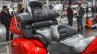 2016 Honda Goldwing seats at Auto Expo 2016