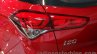 2016 Hyundai i20 taillight at the Auto Expo 2016