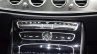 2016 Mercedes E Class (W213) center console at the Geneva Motor Show Live