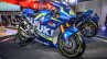 2016 Suzuki GSX-RR MotoGP bike front quarter at Auto Expo 2016