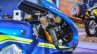 2016 Suzuki GSX-RR MotoGP bike windscreen visor at Auto Expo 2016