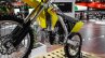 2016 Suzuki RM-Z250 front quarter at Auto Expo 2016