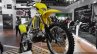 2016 Suzuki RMX450Z front quarter at Auto Expo 2016