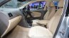 2016 VW Vento passenger area at the Auto Expo 2016