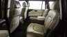 2017 Nissan Armada rear seat