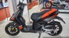 Aprilia SR 150 Black seat at Auto Expo 2016