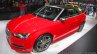 Audi S3 Cabriolet front three quarters