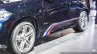 BMW X5 xDrive30d M Sport M tricolor stripes at the Auto Expo 2016