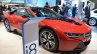 BMW i8 Protonic Red Edition front three quarter at the 2016 Geneva Motor Show Live