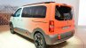 Citroen SpaceTourer Hyphen rear three quarter at the 2016 Geneva Motor Show Live