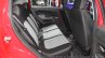 Fiat Punto Pure rear seat at Auto Expo 2016