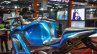 Hero HX250R blue body panels at Auto Expo 2016