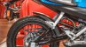 Hero HX250R blue swingarm at Auto Expo 2016