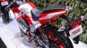 Hero Karizma ZMR red and white rear quarter at Auto Expo 2016