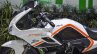 Hero Karizma white and orange dual tone at Auto Expo 2016