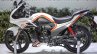 Hero Karizma white and orange side at Auto Expo 2016