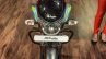 Hero Splendor Pro grey green front at Auto Expo 2016