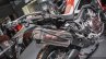 Honda CRF1000L Africa Twin pillion grab handle at Auto Expo 2016