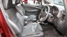 Honda Jazz special edition front seats at Auto Expo 2016