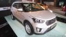 Hyundai Creta front three quarters left at Auto Expo 2016