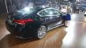 Hyundai Genesis rear three quarters right at Auto Expo 2016