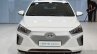 Hyundai Ioniq Electric front at Geneva Motor Show 2016