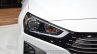 Hyundai Ioniq Hybrid headlamp at the 2016 Geneva Motor Show