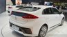 Hyundai Ioniq Hybrid rear three quarters at the 2016 Geneva Motor Show