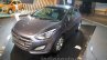 Hyundai i30 front three quarters at 2016 Auto Expo