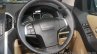 Isuzu D-Max V-Cross steering wheel detail at Auto Expo 2016