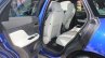 Jaguar F-Pace rear seat at the Auto Expo 2016