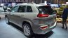 Jeep Cherokee Overland rear three quarter at the 2016 Geneva Motor Show