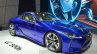 Lexus LC 500h front three quarter unveiled at the 2016 Geneva Motor Show Live