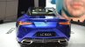 Lexus LC 500h rear unveiled at the 2016 Geneva Motor Show Live