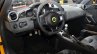 Lotus Evora Sport 410 steering wheel at the 2016 Geneva Motor Show Live