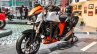 Mahindra Mojo accessories crash guard front quarter at Auto Expo 2016