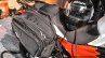 Mahindra Mojo accessories rear bags at Auto Expo 2016