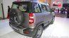 Mahindra TUV300 Endurance edition rear three quarters left at the Auto Expo