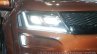 Mahindra XUV Aero headlight at Auto Expo 2016