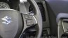 Maruti Vitara Brezza cruise control switches at the 2016 Auto Expo