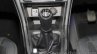 Maruti Vitara Brezza gear knob at the 2016 Auto Expo