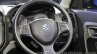 Maruti Vitara Brezza steering wheel at the 2016 Auto Expo