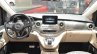 Mercedes V-Class Exclusive Edition dashboard view at the 2016 Geneva Motor Show