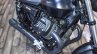 Moto Guzzi V9 Bobber engine at Auto Expo 2016